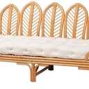 bali & pari Loften Bohemian Light Honey Rattan Daybed