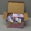 Purple Desk Accessories, 26Pcs Office Supplies and Desk Organizers, with Tape Dispenser, Stapler, Staple Remover Ect, Gift Box Packaging