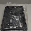 3 Tier Rolling Storage Carts with Removable Drawers, Lockable Wheels, Hooks & Cup Holders  Easy Assembly Storage Organizer for Kitchen, Bathroom, Office, Craft Room, Makeup, Black