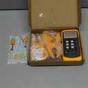 K Type Thermocouple Thermometer Dual Channels Thermocouple Tester (-58~2372F) High Accuracy Temperature Kelvin Scale Meter with 2X Temperature Clamp & 2X Pipe Thermocouple Probes