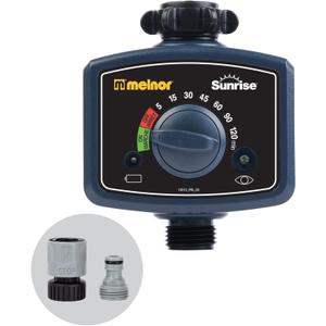 Melnor 65164AMZ Sunrise Daily Water Timer, Grey, Black