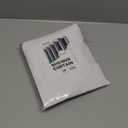 NEATERIZE Stall Shower Curtain Grey - Hotel Style Grey Shower Curtains for Bathroom with Waffle Design, 36x72 Inches - Fabric Shower Curtain - Cortinas de Bao Elegantes