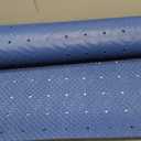 Wet Step Mat | Non-Slip Indoor/Outdoor Drainable Anti-Fatigue Mat for Wet Areas (Blue 3' x 5'), 60" x 36"