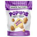 Snack Factory Pop'ums White Cheddar Pretzel Snacks, 9 Oz Bag (9 Ounce (Pack of 1), BBD JUL 11/26