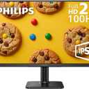 PHILIPS 24E2N1100B 24 inch IPS FHD (1920 x 1080) 100Hz Gaming Office Monitor, VESA, HDMI x1, VGA Port x1, Eye Care, 