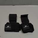 Lifting Hooks for Weight Lifting: Weightlifting Hooks Wrist Straps Hand Grip Support for Deadlift Weightlifting Gym Gloves for Men & Women (Black)