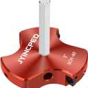3 Inch PVC Pipe Reamer with Triple Blade,PVC Fitting Saver Socket Saver Plumbing Tool, 3" Plastic Pipe Fitting Reamer for Schedule 40 CPVC ABS Fitting Hub, Fit Standard 1/2" Drills