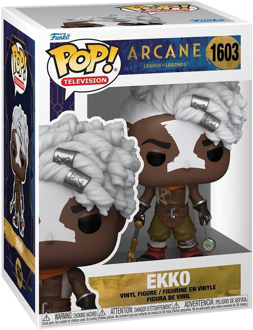 Funko POP TV: Arcane LOL - Ekko - Arcane: League of Legends - Collectable Vinyl Figure - Gift Idea - Official Merchandise - for Kids & Adults - TV Fans - Model Figure for Collectors and Display