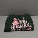 MOUSYA Christmas Sweatshirts Women Christmas Tree Sweater Christmas Party Outfit Xmas Gifts Top Casual Long Sleeve Tops,L