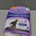 Hartz Comfitables Cat Diapers, Size XS 16 Count, Comfortable & Secure Fit, Easy to Put On (X-Small (SS))