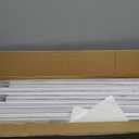 10 Pcs Cardboard Portable Garbage Can with 20 Trash Bags, Disposable Extra Large Trash Cans, 13 Gallon (21.6" H x 13.5" W x 10" D), Recycled Garbage Can and Reusable Garbage Boxes, White