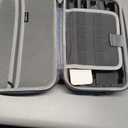 STARTRC PHOTO Osmo 360 Case, Travel Carrying Case with Customized Partitions for DJI Osmo 360 Accessories, Portable PU Leather Bag with Shoulder Strap and Carry Handle