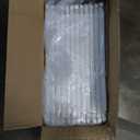 Clear Acrylic Dog Playpen Indoor, Puppy Cat Small Pet Play Pen, Pet Cat Foldable Playpen for Rabbits, Dog Fence Crate Kennel Whelping Cage (White, 12 Panel)