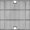 Hongso 17 inch Cast Iron Grill Grates Replacement for Nexgrill 720-0896 730-0898 720-0896C 720-0898 720-0896B 720-0896CA 6 Burner Grill Models