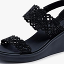 Skechers Women's Rumble on - Sassy Dayz Wedge Sandals
 6