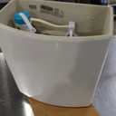 H2Option Dual Flush 1.28 gpf/4.8 Lpf and 0.92 gpf/3.5 Lpf 12-Inch Rough Tank (White)