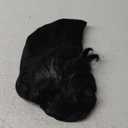 karlery Men Long Wave Black Wig Gaston Colonial Wig Halloween Costume Cosplay Wig