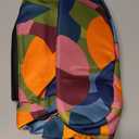 Anti-theft Backpack Purse for Women, Unique Geometric Print Small Fashion Daypack, Water-Resistant Oxford Shoulder Bag with Back Access - Each Pattern is One-of-a-Kind