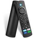 Replacement Remote for All FireSeries, Remote for TV Stick (HD, 4K, 4K Max, Lite), TV Cube, Remote for Hisense, TCL, Insignia, 3rd Gen, Omni, QLED Smart TVs with Voice