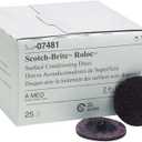 3M Scotch-Brite Roloc Surface Conditioning Disc, TR 07481, 2" x NH AMED, 50 per Case