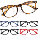 CCVOO Reading Glasses for Women/Men, Eyeglasses, Blue Light Readers for Women/Men, Computer Eye Glasses, Cheaters, +1.25