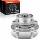 A-Premium Front or Rear Wheel Bearing and Hub Assembly with 5-Lug Compatible with Hyundai & Kia - 2017-2023 - Elantra, Elantra GT, Ioniq, Kona, Veloster, Veloster N, NIRO, Seltos