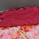 Ekouaer Pajama Sets for Women Round Neck Pjs Short Sleeve Sleepwear with Long Pants Loose Lounge Sets M