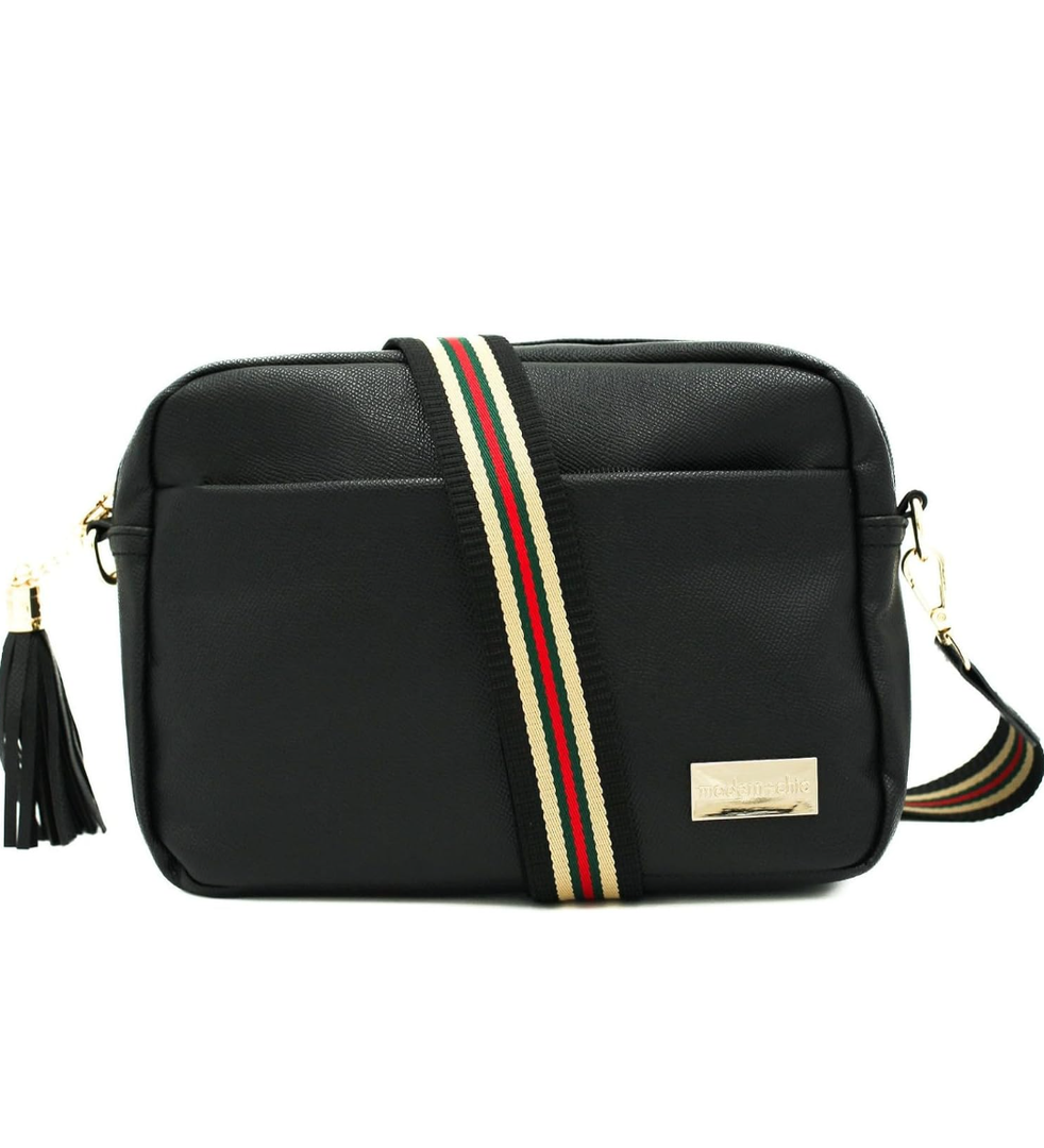 Modern+Chic Crossbody Bags for Women - Alice Crossbody Purse, Vegan Leather Sling Bag with Ultra Roomy Interior and Pockets