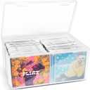 Plastic CD Storage Box, Store 40+ CDs, Clear DVD Storage Case