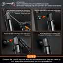 Front Hood Struts, Hood Shocks Lift Supports Replacement for 2015-2022 Nissan Murano S SL SV, OEM#7094, 654705AA0A, Pack of 2