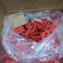 52 Pack Snow Guards for Metal Roofs, No Drill Installation, Snow Guards for Standing Seam Roofs with Seam Widths Less Than 1/2 Inch, Includes 65FT Christmas Tinsel Twist Garland