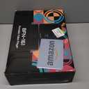 17.5" Portable DVD Player with 15.6" Large HD Screen, 6 Hours Rechargeable Battery, Support USB/SD Card/Sync TV and Multiple Disc Formats, High Volume Speaker, Black