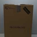 IRIS USA File Box, Plastic File Organizer with Lids for Letter/Legal File, Portable Document Box For Moving, Storage Bin with Durable and Secure Lid, Stackable Nestable BPA-Free, Clear 35 Qt. 4 Pack