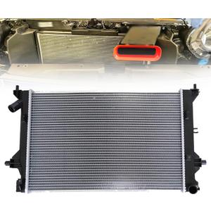 SecosAutoparts 2.0L Engine Coolant Radiator Aluminum Fit for Kia Forte Sedan 2019-2023 Fit for Hyundai Elantra 2017-2020 & Elantra GT 2018-2020 Replace# 25310J7000 KI3010169