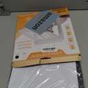 Small Pet Screen Door, 9 x 8 inches, Magnetic Self-Closing Dog Cat Door with 4-Way Entry, Black (Small)