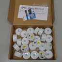 LANKER Flameless Candles with 6H Timer, 7 Color Changing LED Tea Lights, Romantic Long Lasting Battery Operated Fake Candles for Party, Halloween and Christmas, Set of 24 (Color Changing)