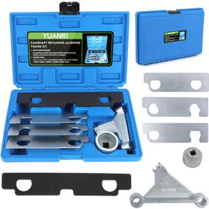 6 Pcs Camshaft Retaining Tool Kit, Compatible with GM Opel Saab Cadillac Buick Chevrolet 2.8 2.9 3.0 3.2 3.5 3.6 3.7 4.2 Engine, Replace EN-48383 EN-46105 EN-46106 EN-46111 J-44221