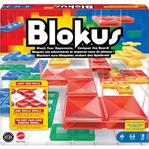 Mattel Games Blokus Strategy Board Game for Kids & Families with Color Blind Accessible Pieces & Just One Rule