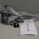 Adjustable Walking Cane for Men & Women with 4-Pronged Base for Extra Stability - Foldable Cane for Seniors with Foam Padded Offset Handle for Soft Grip & a Second Handle for Standing