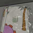 100% Cotton Duvet Cover Twin Floral 2 Pieces Bedding Set Cartoon Bunny and Dinosaur Garden Soft Breathable Comfy 1 Comforter Cover 1 Pillowcases Hidden Zipper Closure (Dinosaur)