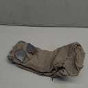 Inflatable Travel Foot Rest Pillow, Kids Airplane Bed, Adjustable Height Leg Pillow for Air Travel, Make a Flat Bed for Kids and Toddlers, Great for Airplane, Train, CarGrey, 1 Pack