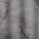 Fluffy Stuffed Animal Storage Bean Bag Chair Cover (No Filler), Faux Fur Comfy Bean Bag Cover for Organizing Plush Toys or Textile, for Adults Teens Kids Girls,purple