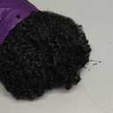 Afro Curly Wig with Bangs 12 Inches Synthetic Afro Wig for Women about 280g/Pcs Heat Resistant Black Short Kinky Curly Wigs for Daily Party