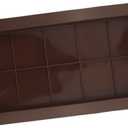 3 x 2 Pack Chocolate block Silicone Molds, Silicone Molds for Chocolate, Cake, Candy, Pudding,Fondant, Baking Mold, Soap Molds for Soap Making, 10 Cavities