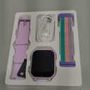 MOKAST Kids Smart Watch Toys for Boys Girls – Children Watch for Kids 412 Years Touch Screen Watches with 15 Games Video Camera Music Player Alarm School Mode Education Birthday Gifts (Violet)