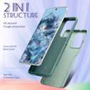 for Moto Edge 2024 Case Women - Cute Girls Phone Cover Girly Kawaii Aesthetic Unique Design Blue Flower Heavy Duty Protective Shockproof Military Grade for Motorola Moto Edge 2024 Cases