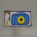 Desuccus Kids Camera Toys Christmas Birthday Gifts for Boys and Girls Kids Toys 3 4 5 6 7 8 9 Year Old HD Digital Video Camera for Toddler with 32GB SD Card (Blue)