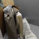 INTEX 58292EP Canopy Island Inflatable Pool Float: Comfortable Lounge Surface  Built-in Cup Holders  Detachable Sunshade  440lb Max Weight Capacity  78.5" x 59"