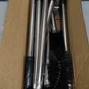 13.12FT Adjustable Gutter Cleaning Tool with 180 Swivel Head, Gutter Rake, Cleaning Shovel  Ladder-Free Cleaner Pole for Leaves, Debris, and Cobwebs