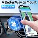 Kaistyle for Magsafe Car MountStrong MagnetsMagnetic Phone Holder for Car Phone Holder Mount Dash Mounted Holders Phone Holders for Your Car Accessories for Women Men Mothers Gifts for iPhone 17 16